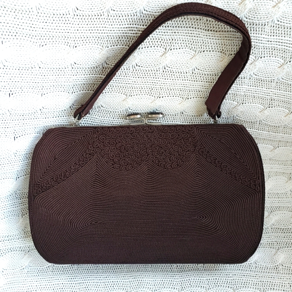 Antique Corded purse.
